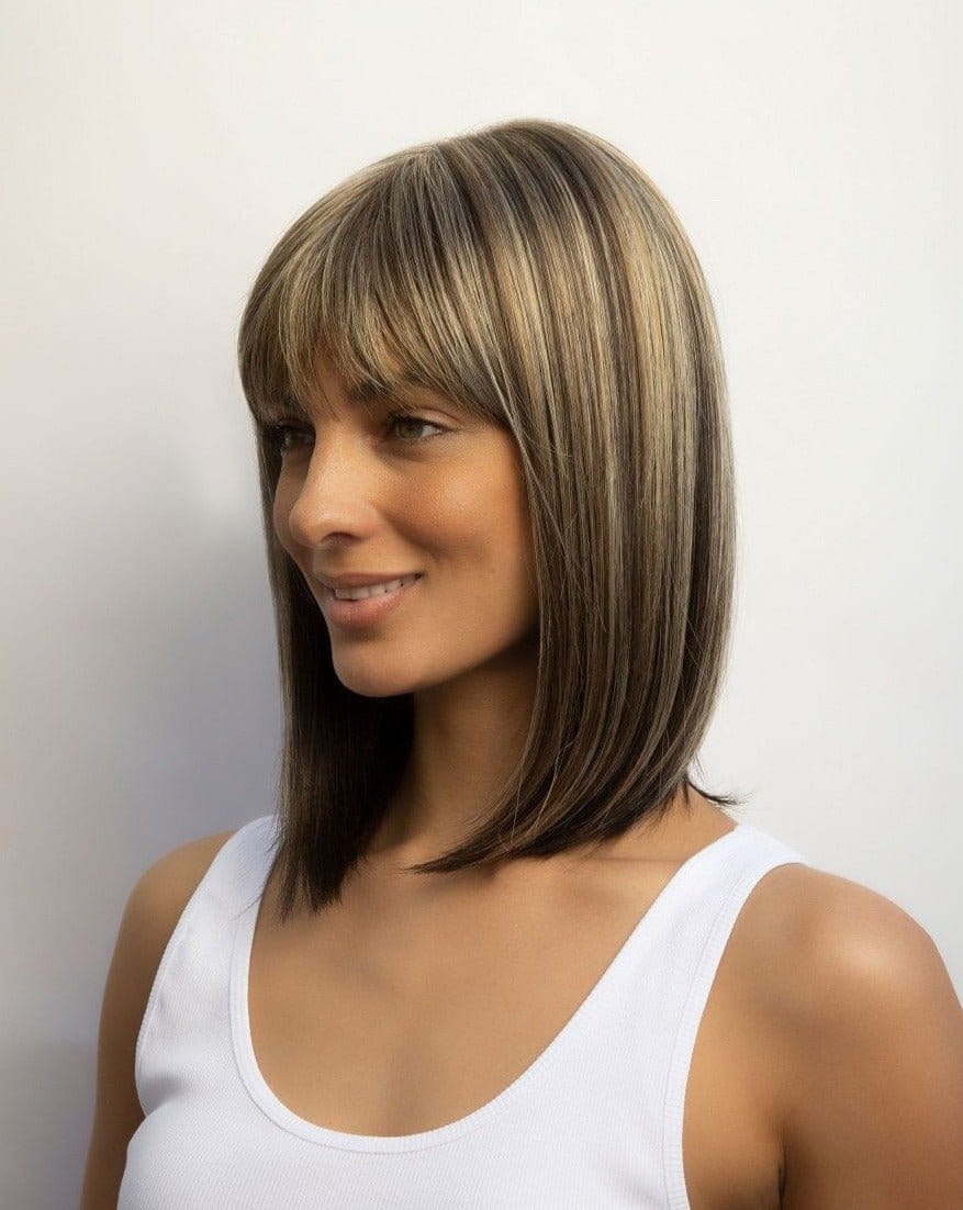 Open Box | Tatum Wig by Amore | Average Cap | Chocolate Frost - Wig Studio 1