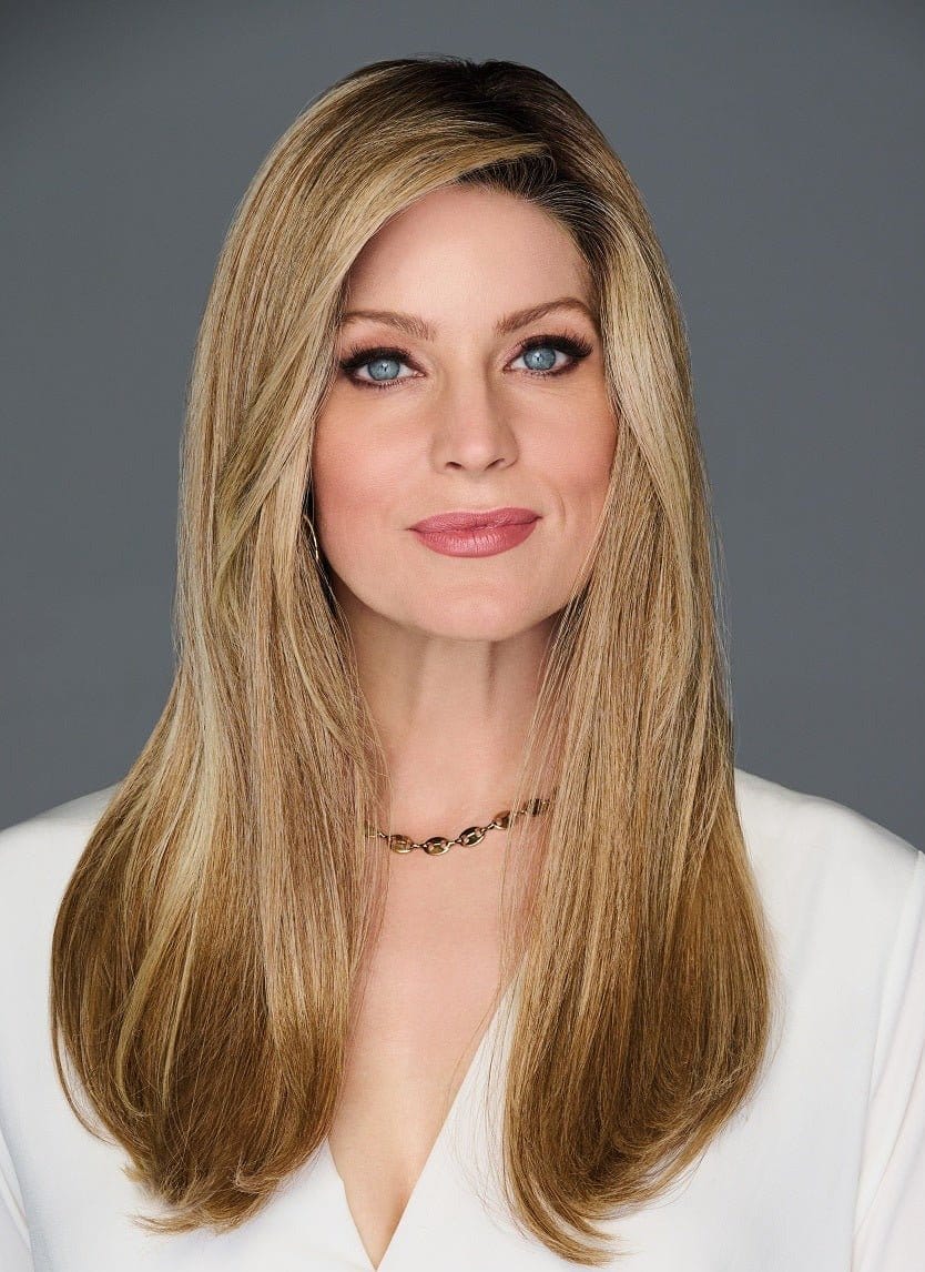 Top Billing 18" by Raquel Welch | HF Synthetic Lace Front Hair Topper | Mono Top - Color