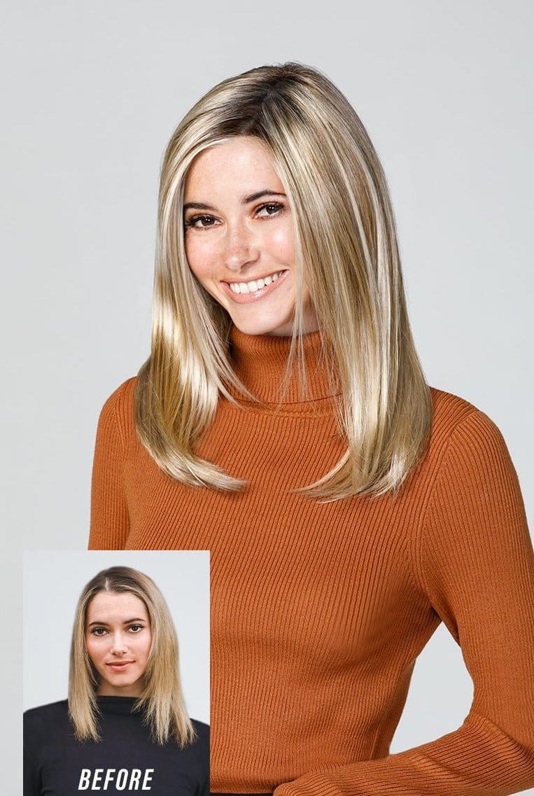 Top Coverage 18" by Jon Renau | Synthetic Hair Topper - Color