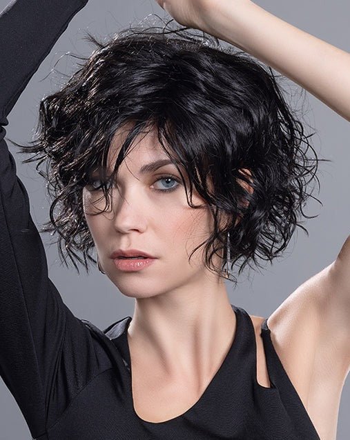 Open Box | Turn Synthetic Lace Front Wig by Ellen Wille | Mono Part | Champagne Rooted - Wig Studio 1