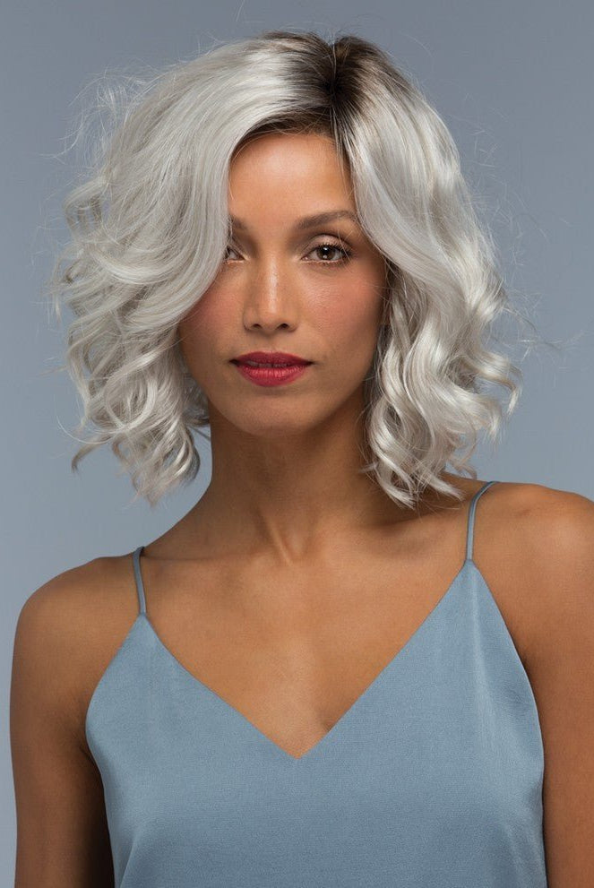 Open Box | Wren Synthetic Lace Front Wig by Estetica | Mono Part | R6/28F - Wig Studio 1
