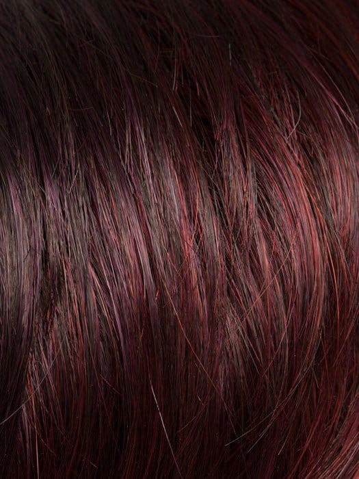 HOT Aubergine Mix | Medium Burgundy Red, Dark Burgundy Red, and Darkest Brown Blend