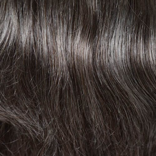 92 - Dark brown blended with 90% grey on top gradually darkening to 50% grey at ends