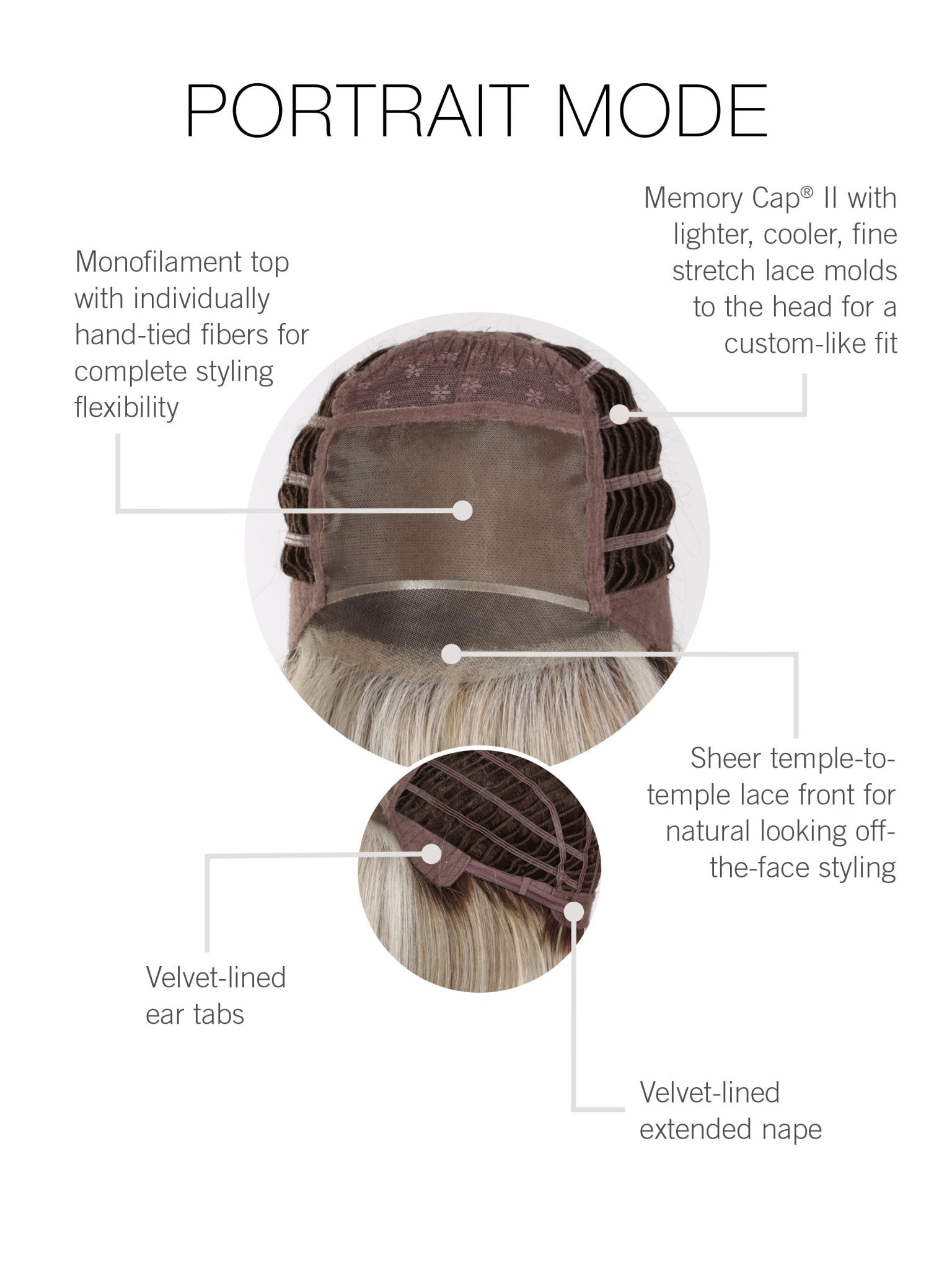 Portrait Mode by Raquel Welch | HF Synthetic Lace Front Wig | Mono Top - Wig Studio 1