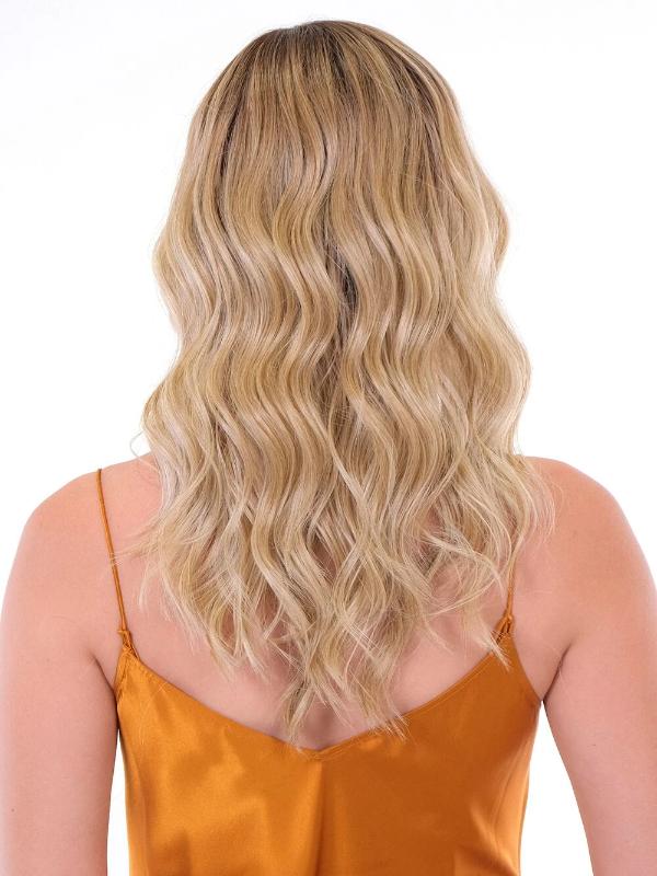 Premium Wavy 18" by Belle Tress | HF Synthetic Hair Topper | Hand Tied
