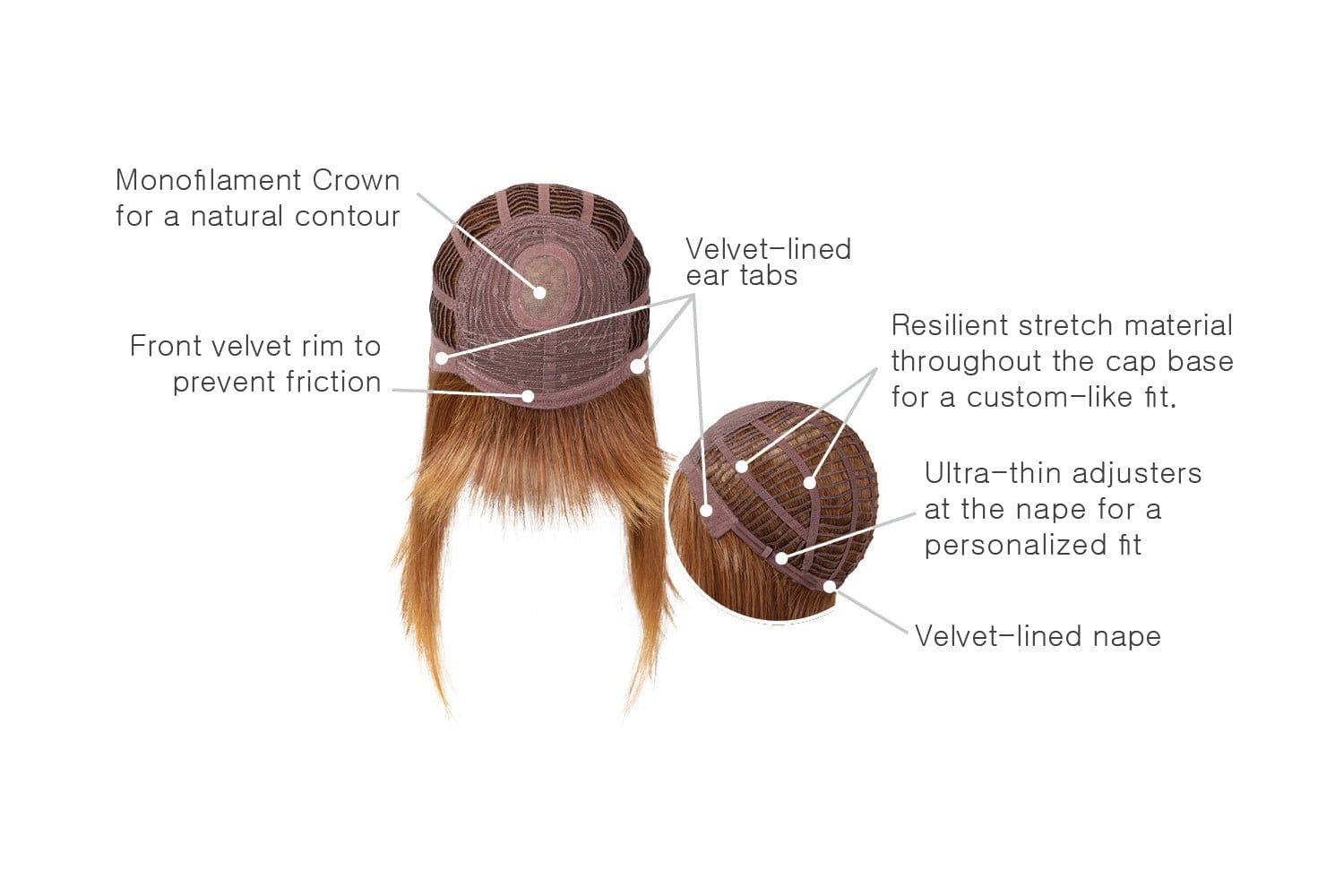 Pretty in Fabulous Ultra Petite | HF Synthetic Wig | Mono Crown - Wig Studio 1