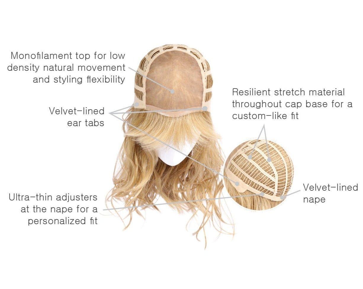 Pretty in Layers Ultra Petite | HF Synthetic Wig | Mono Top - Wig Studio 1