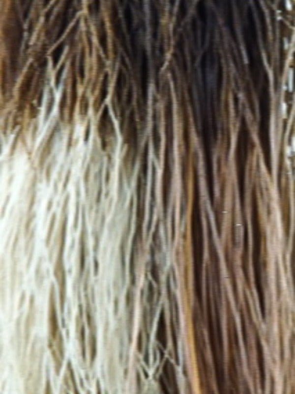 NUTMEG F | Rooted Dark with Honey Brown base with Platinum Blonde highlight