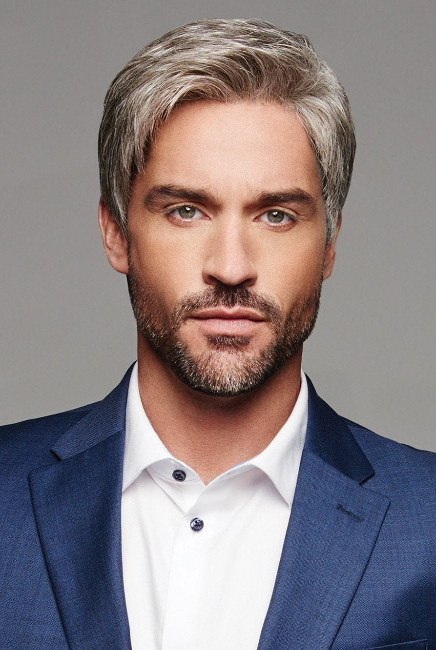 Reserved | Men's Synthetic Lace Front Wig by HIM | Mono Crown - Wig Studio 1