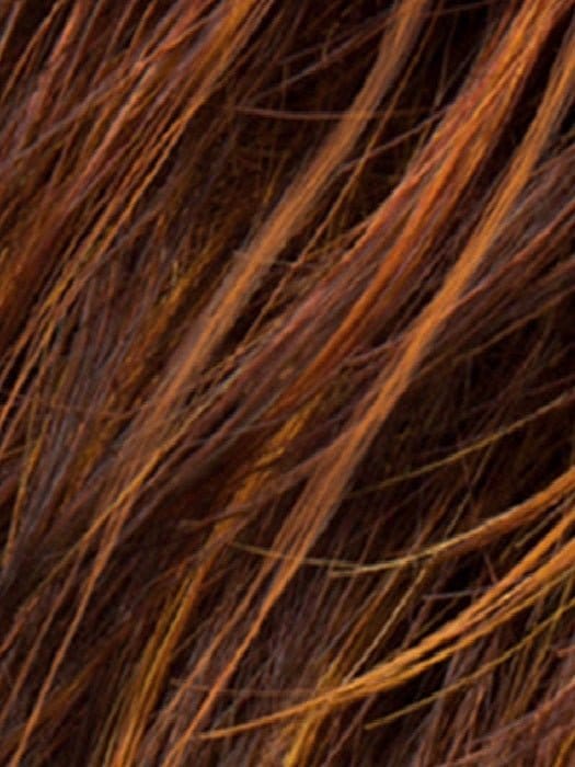 HOT HAZELNUT MIX | Medium Brown base with Medium Reddish Brown and Copper Red highlights