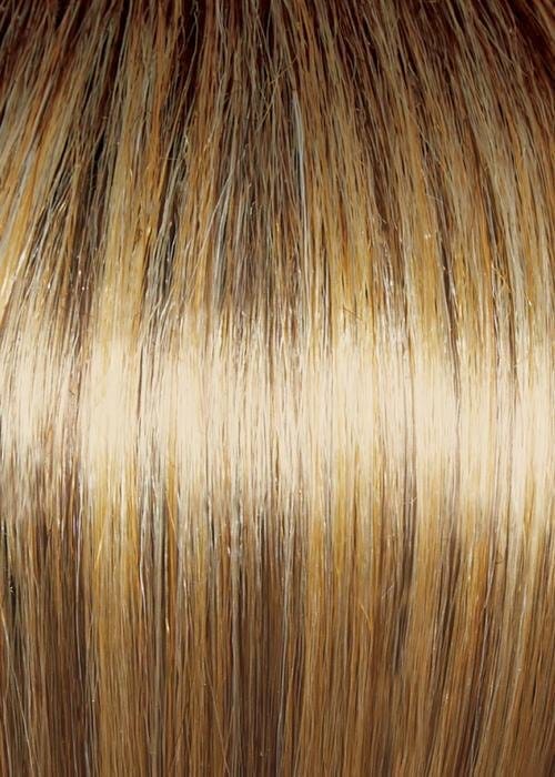 GL 11-25SS | SS HONEY PECAN | Chestnut brown base blends into multi-dimensional tones of brown and golden blonde