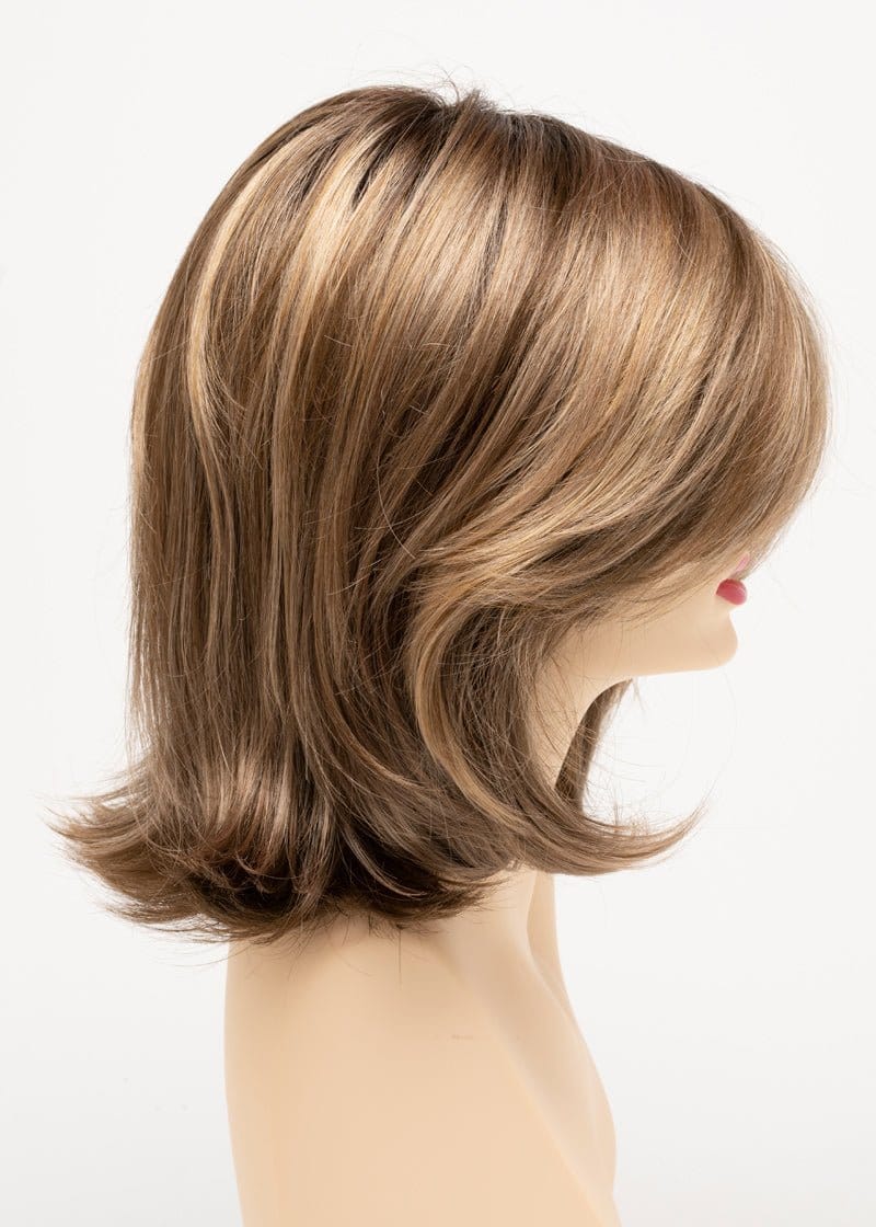 Toasted Sesame | Chocolate brown roots with a toasted brown and wheat blonde blend