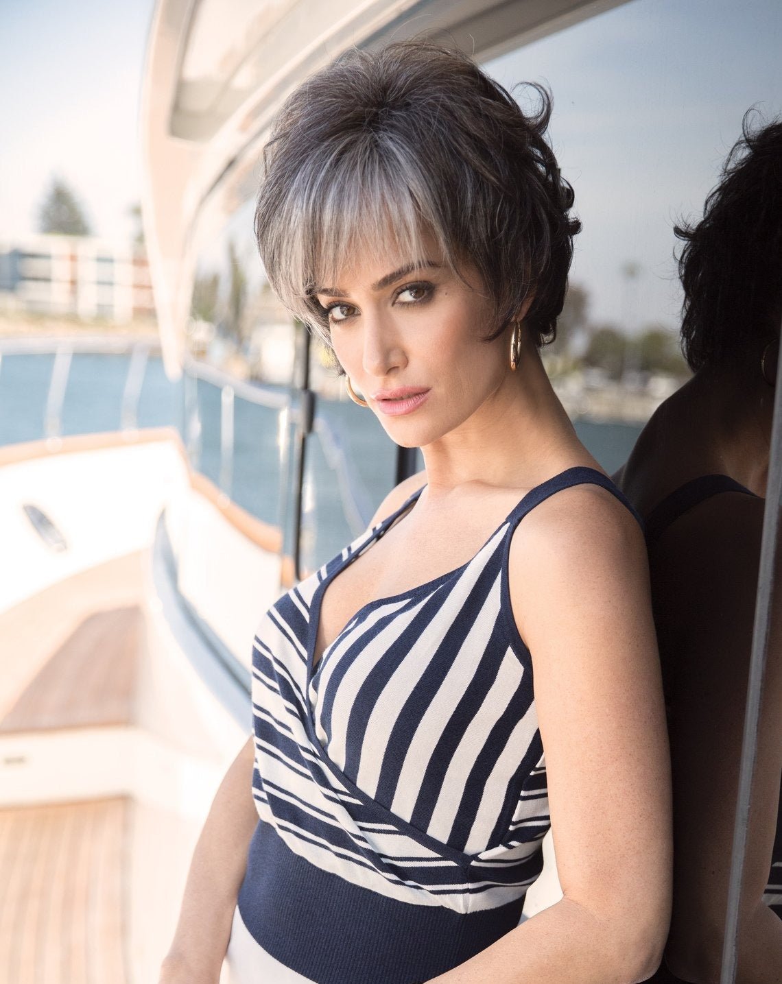 Sandie Synthetic Wig by Noriko | Basic Cap - Wig Studio 1