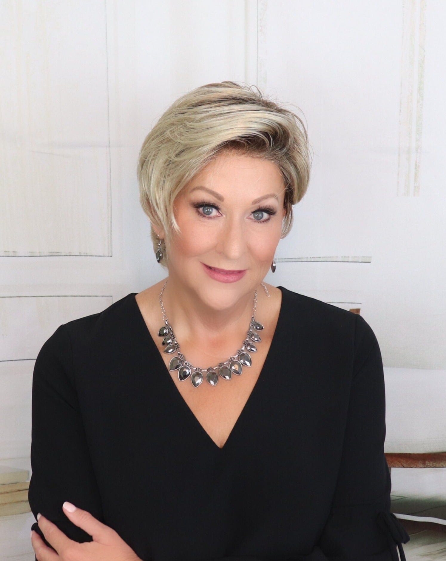 Satin by Ellen Wille | Synthetic Lace Front Wig | Double Mono Top - Wig Studio 1