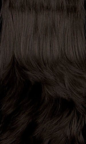 1BH - Off black with medium dark brown highlights