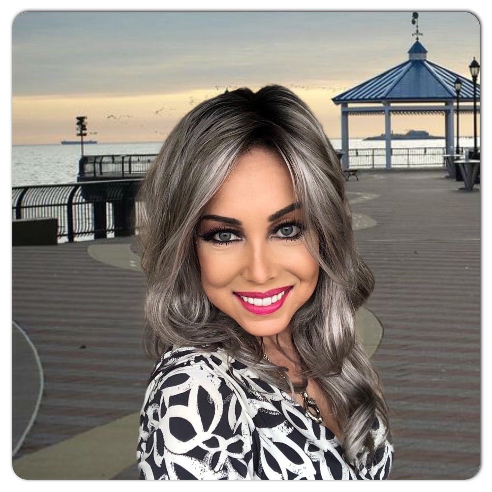 Sedona Petite Synthetic Lace Front Wig by Estetica | Mono Part - Wig Studio 1