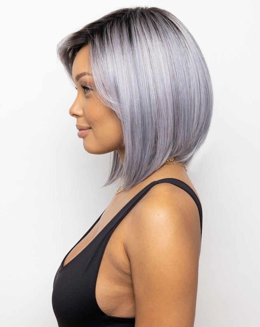 Silky Sleek by Rene of Paris | HF Synthetic Wig | Basic Cap - Wig Studio 1