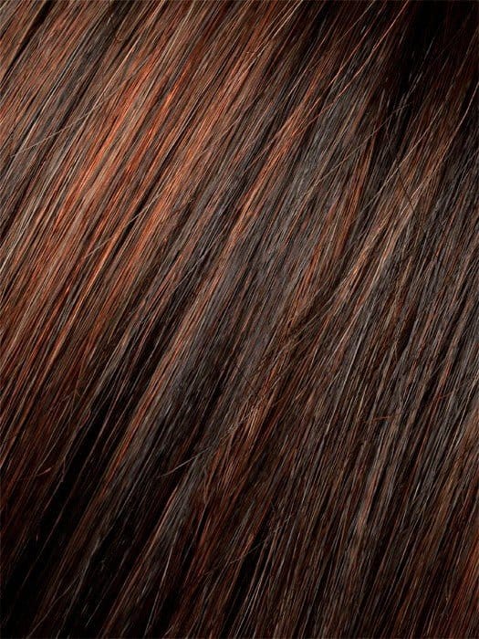 DARK AUBURN MIX | Dark Auburn Bright Copper Red and Dark Brown blend