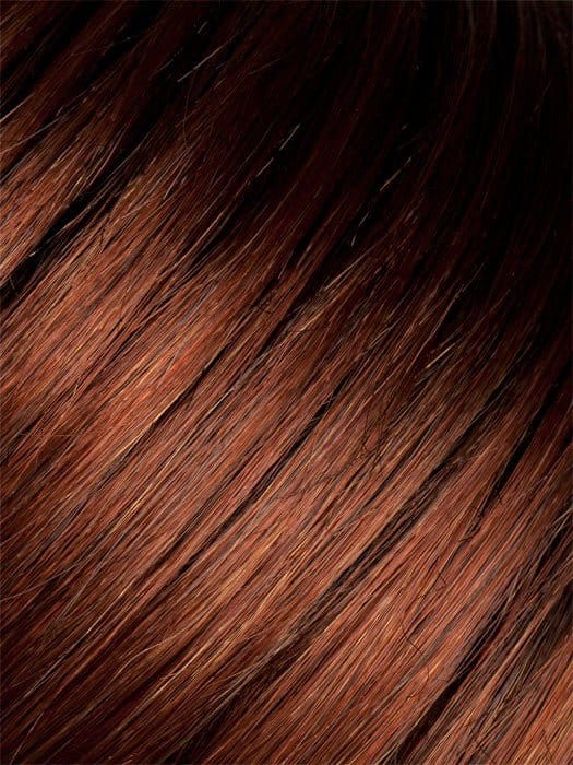 AUBURN ROOTED | Dark Auburn Bright Copper Red and Warm Medium Brown blend with Dark Roots
