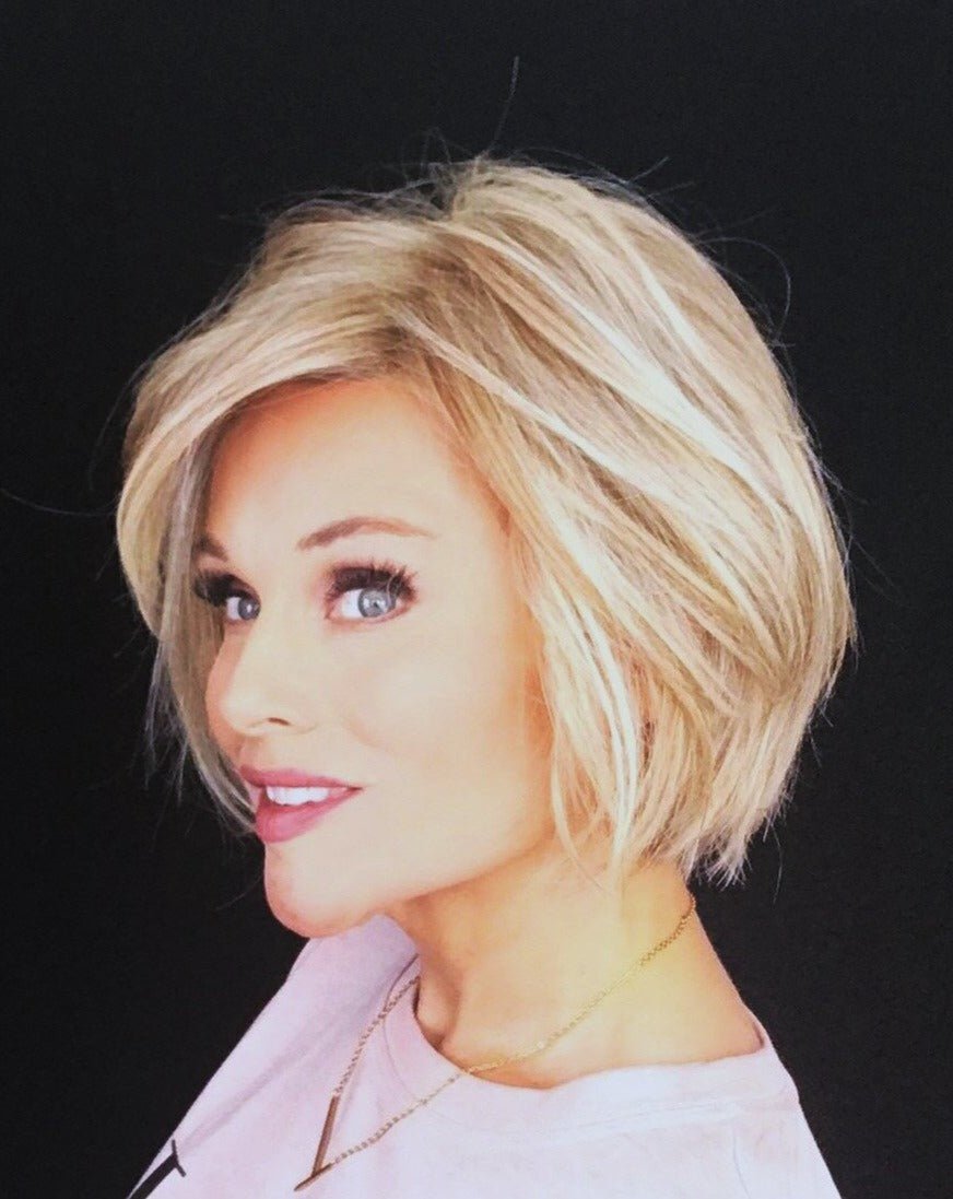 Straight Up With A Twist by Raquel Welch | HF Synthetic Lace Front Wig | Mono Top - Wig Studio 1