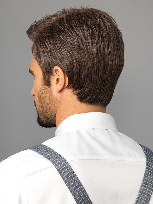 Style Men's Wig by HIM | Heat Friendly Synthetic Hair | Average/Large Cap - Wig Studio 1