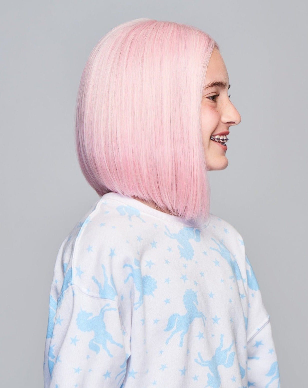 Sweetly Pink Ultra Petite by Hairdo | HF Synthetic Lace Front Wig | Mono Part - Color