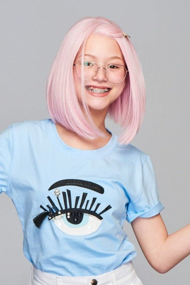 Sweetly Pink Ultra Petite | HF Synthetic Lace Front Wig | Mono Part - Wig Studio 1