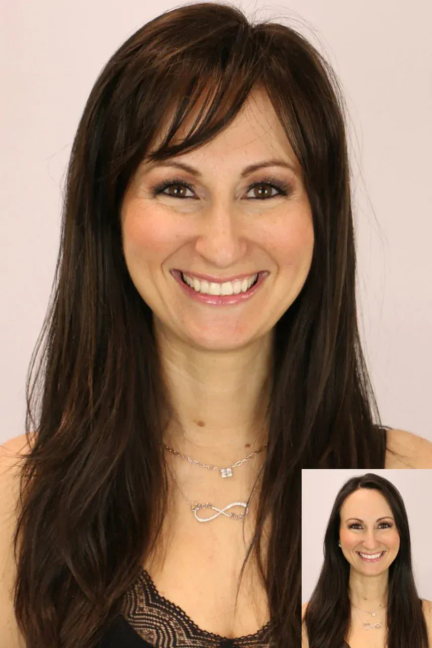 Taylor Synthetic Hair Topper by Godiva Secret Wigs - Color