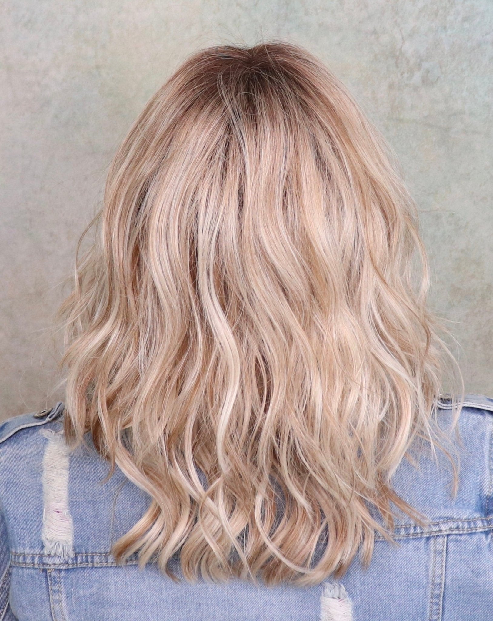 Tea Rose E by Belle Tress | HF Synthetic Lace Front Wig | Mono Part - Color