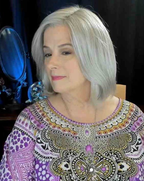 Timeless Beauty Synthetic Lace Front Wig by Gabor | Mono Part - Wig Studio 1