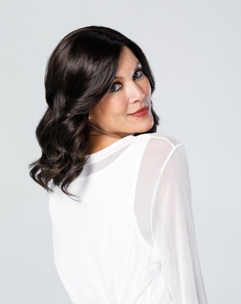 Top Coverage Wavy 12" by Jon Renau | Synthetic Hair Topper - Color