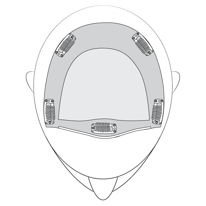 Top Form 18" by Jon Renau | Remy Human Hair Topper - Wig Studio 1