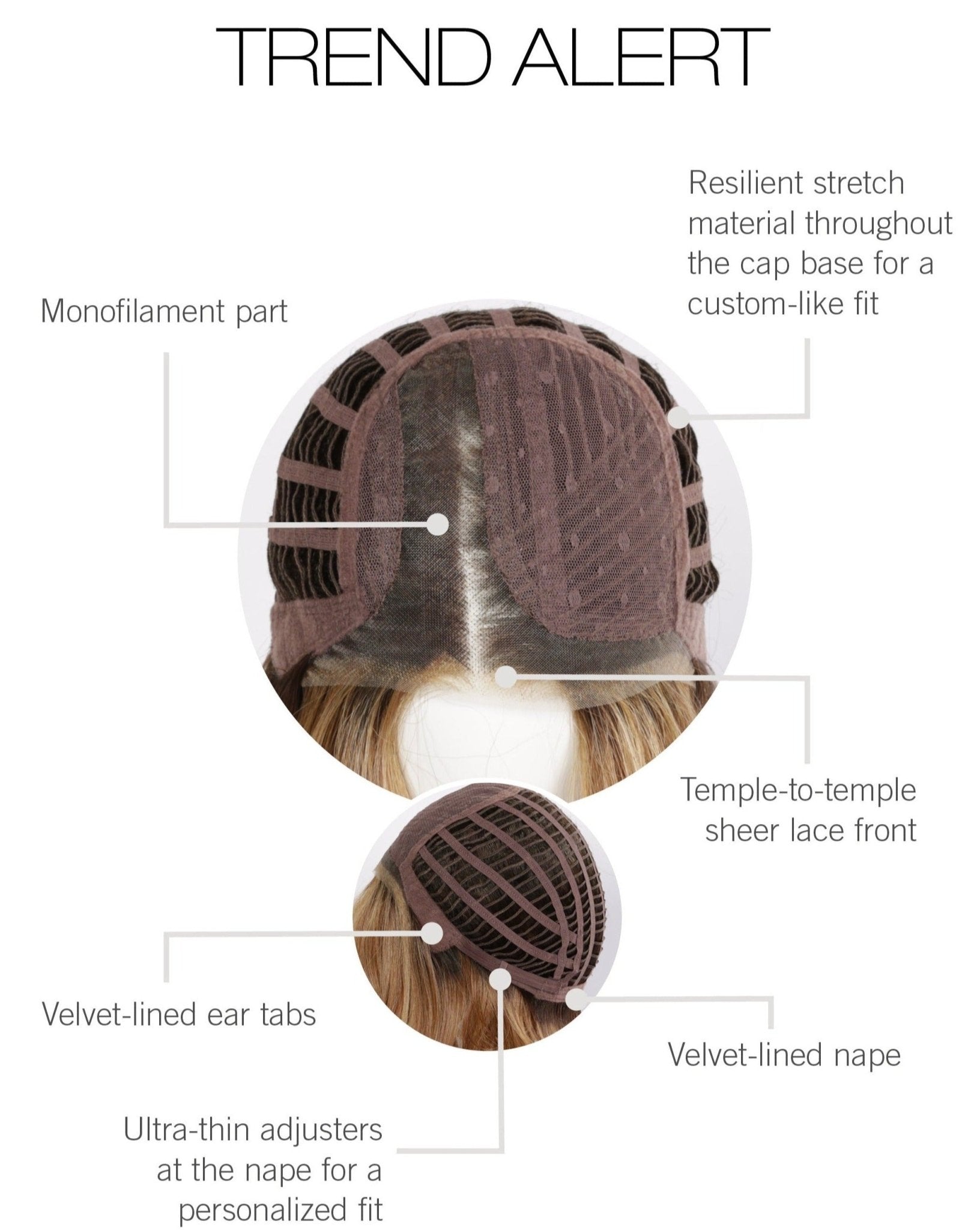 Trend Alert Large | HF Synthetic Lace Front Wig | Mono Part - Wig Studio 1