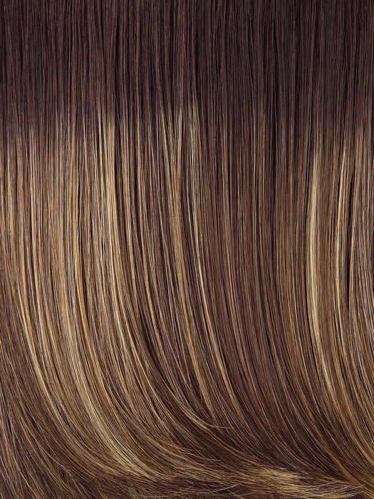 SS8/25 Golden Walnut | Rich, Dark Brown with subtle warm highlights, Dark Brown roots