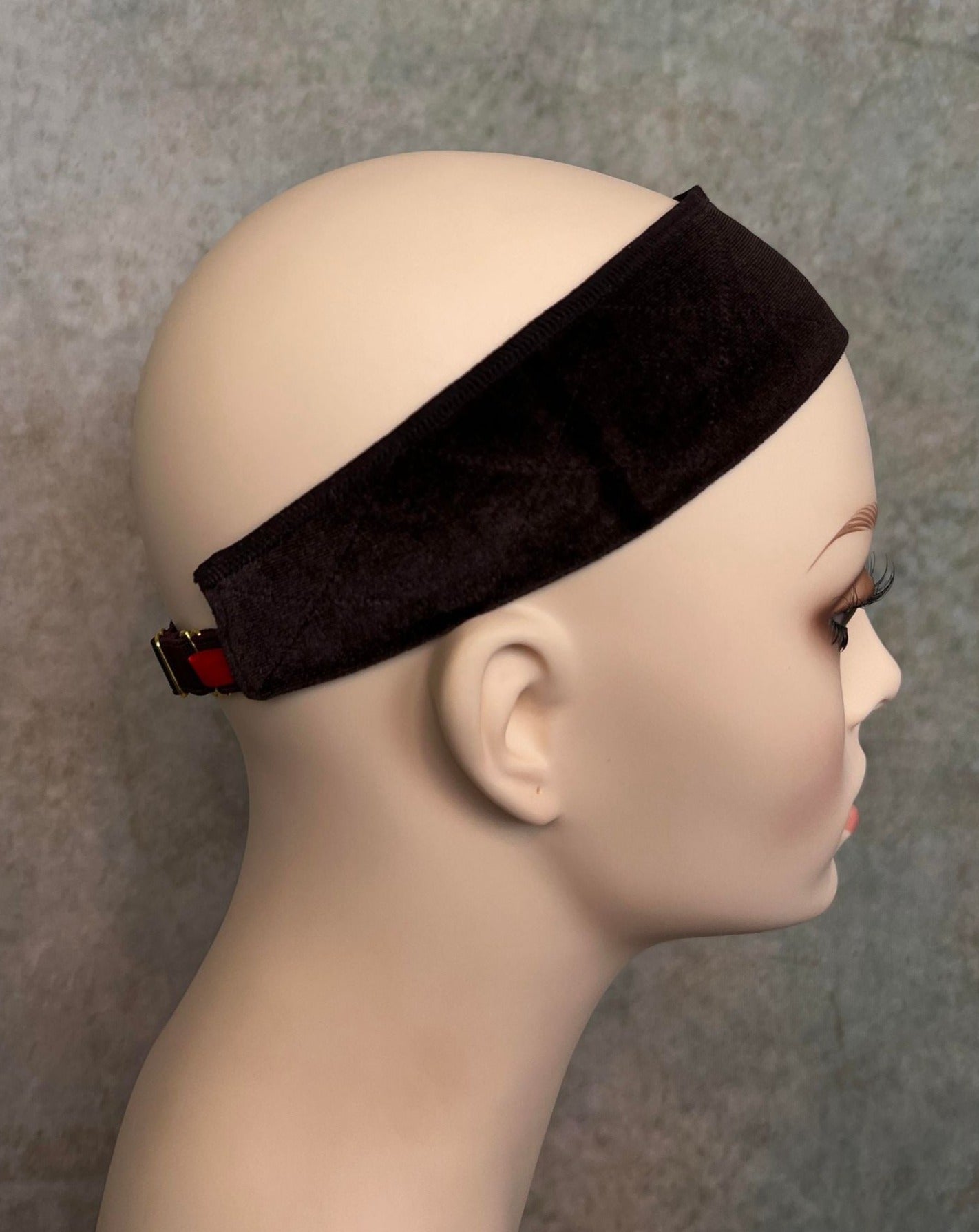 Velvet Wig Grip with Adjustable Strap by Wig Studio One - Wig Studio 1
