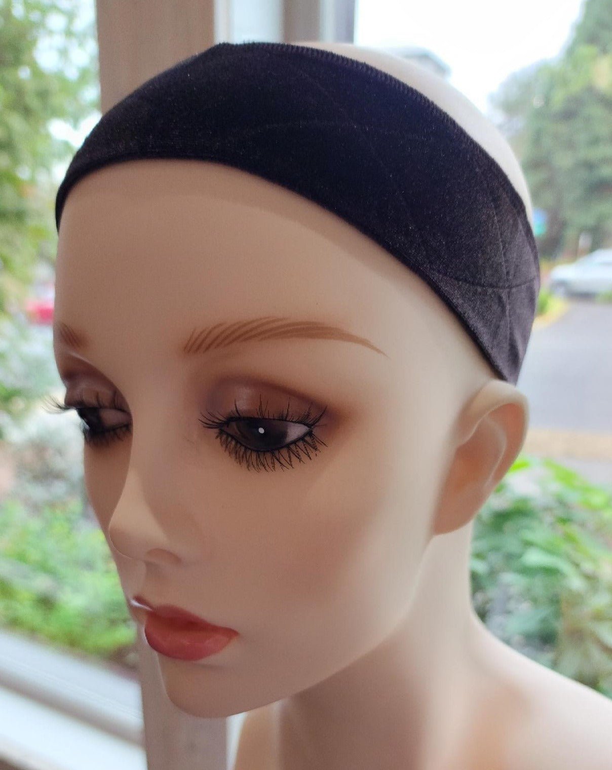 Velvet Wig Grip with Adjustable Strap by Wig Studio One - Wig Studio 1