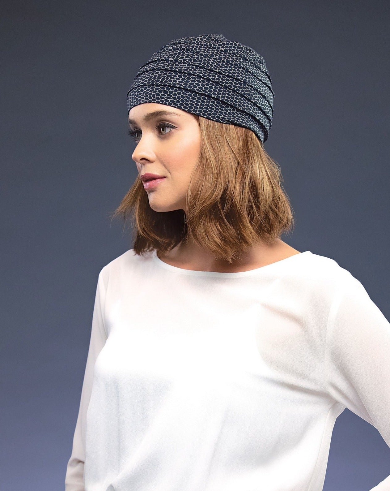 Wavy Halo Bob Top Piece by Rene of Paris | Synthetic Hair - Wig Studio 1