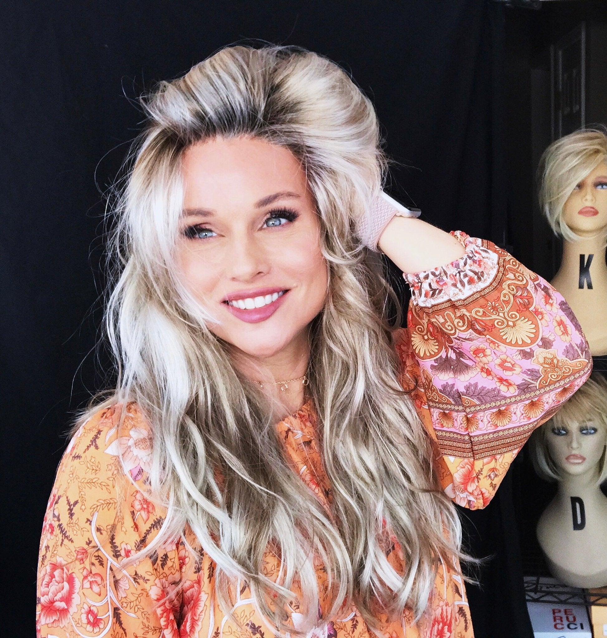 Willow Synthetic Lace Front Wig by Henry Margu | Mono Part - Wig Studio 1