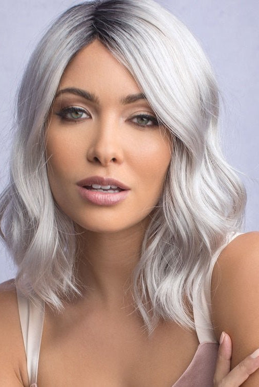 Zara Synthetic Lace Front Wig by Rene of Paris | Mono Part - Wig Studio 1