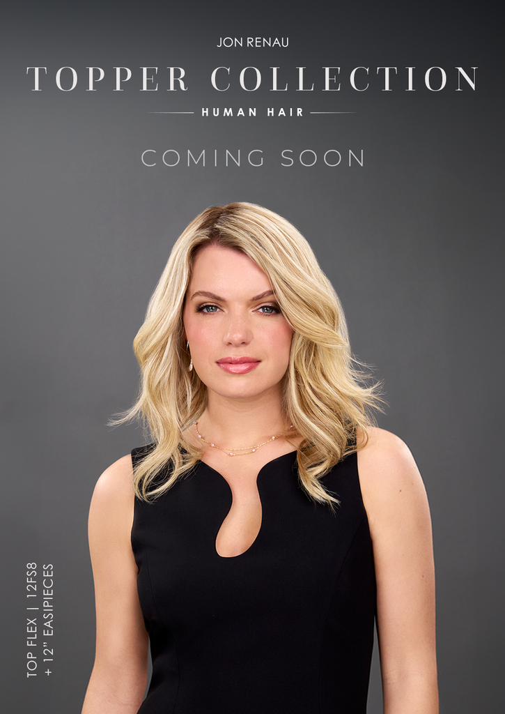 NEW | Jon Reanu | Topper Collection | Remy Human Hair Expansion | On Pre-Sale NOW!