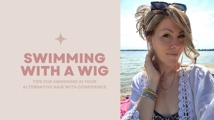 Swimming with a wig thumbnail