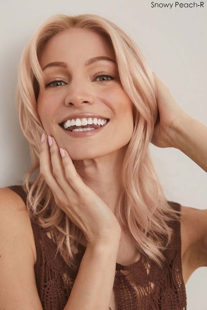 Alicia Wig by Rene of Paris in color Snowy Peach R