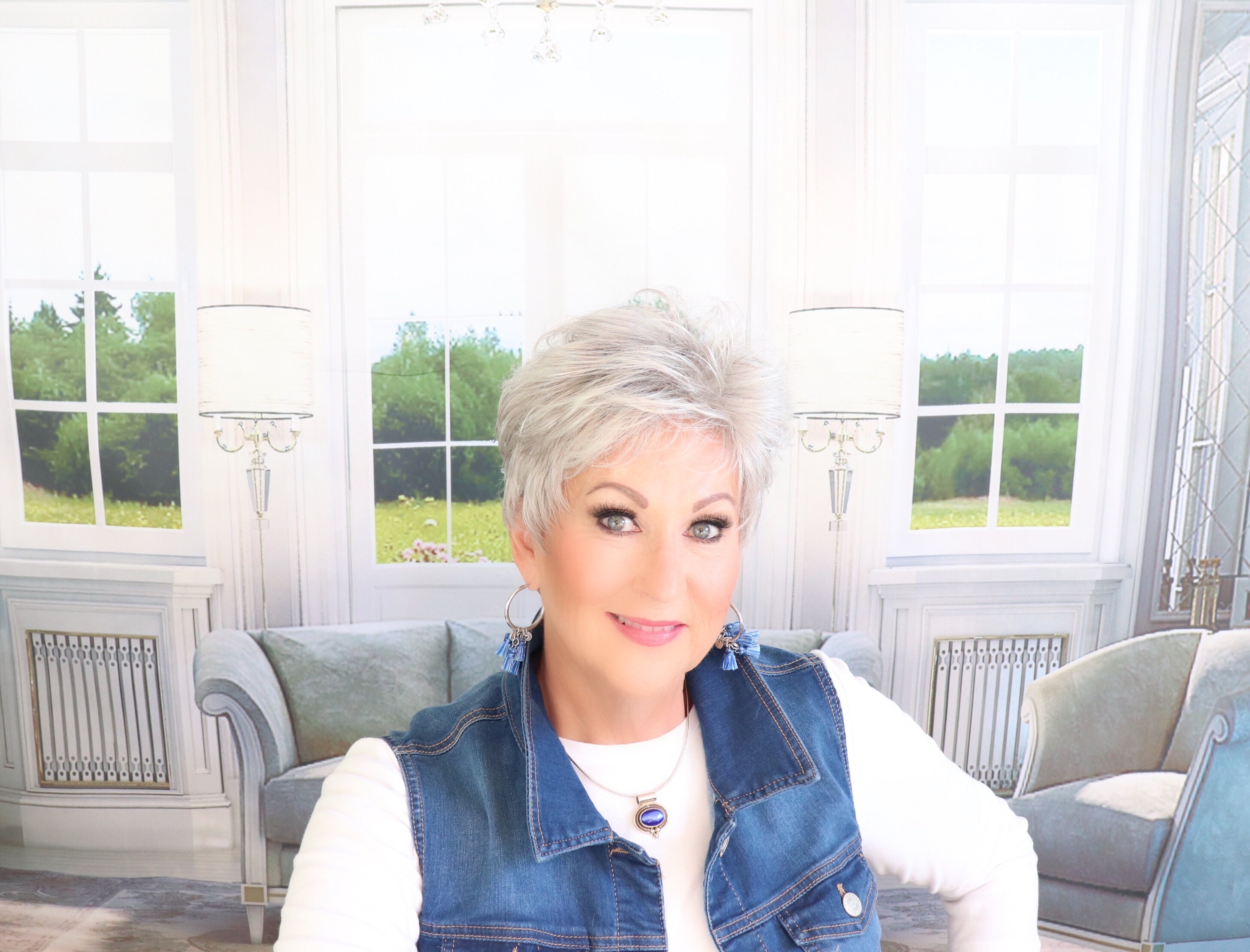 CrazyWigLady's Blog of Ellen Wille Dot in Silver Grey Mix - Wig Studio 1