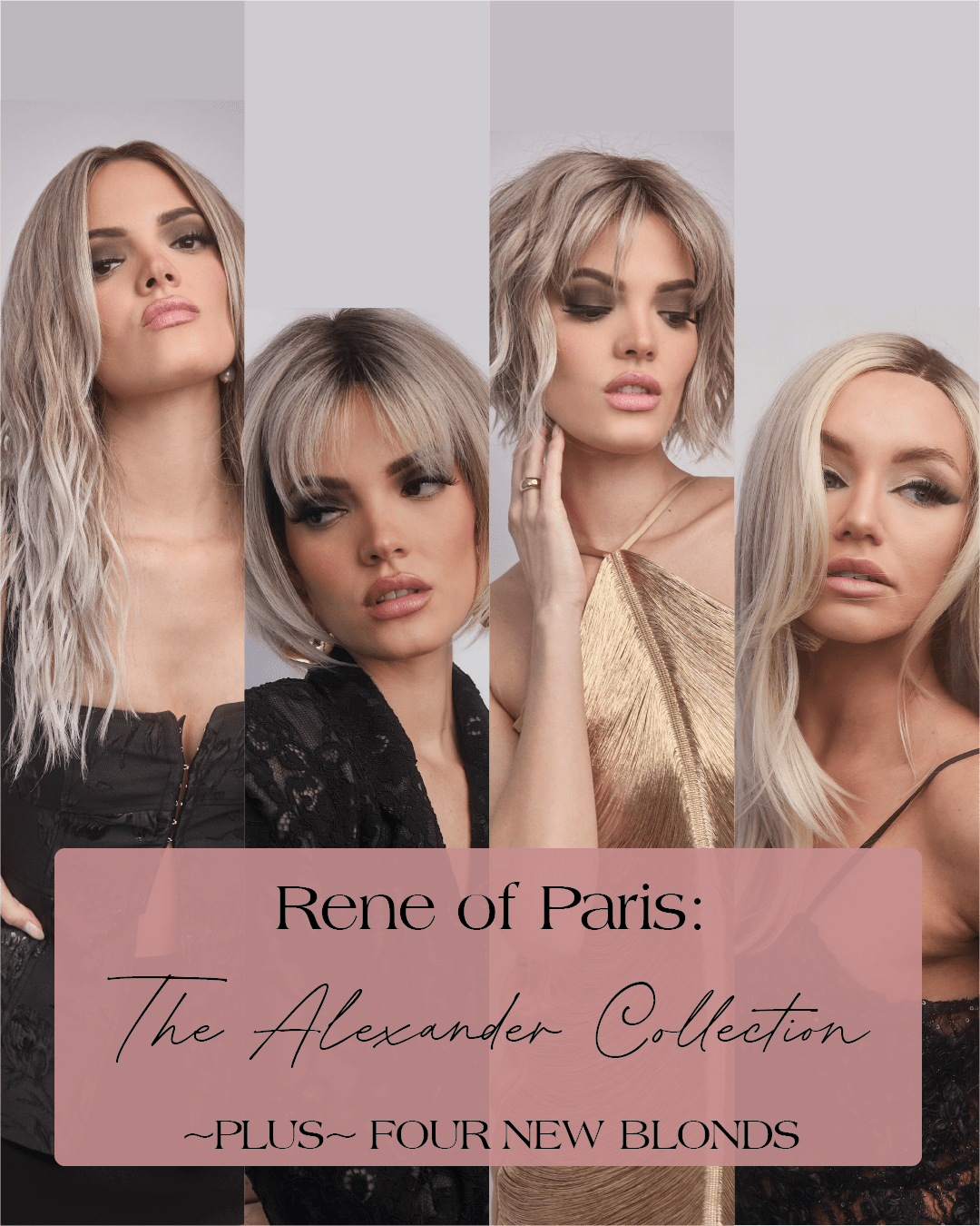 Just in time for Summer: Rene of Paris Alexander Collection - Wig Studio 1