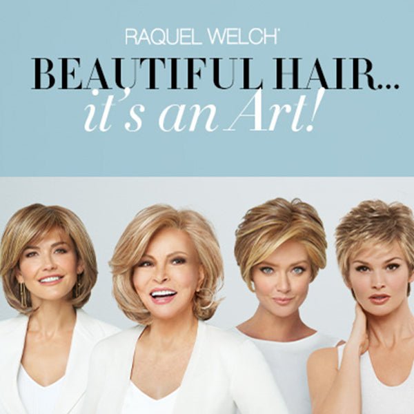 RAQUEL WELCH INTRODUCES FOUR NEW WIGS! - Wig Studio 1