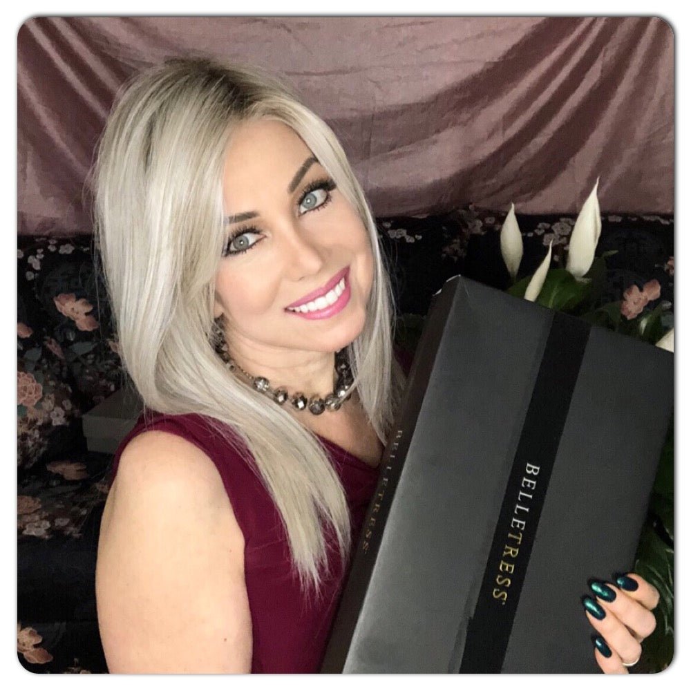 Straight Press 18” by BelleTress VS Show Stopper by Raquel Welch - Wig Studio 1