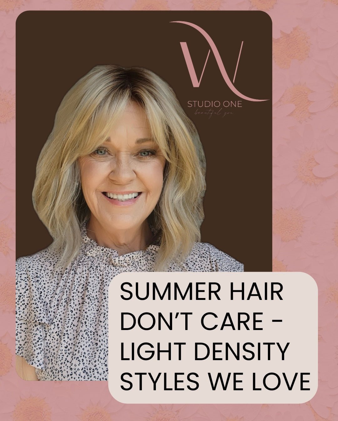 Summer Hair Don't Care - Light Density Wigs We LOVE - Wig Studio 1