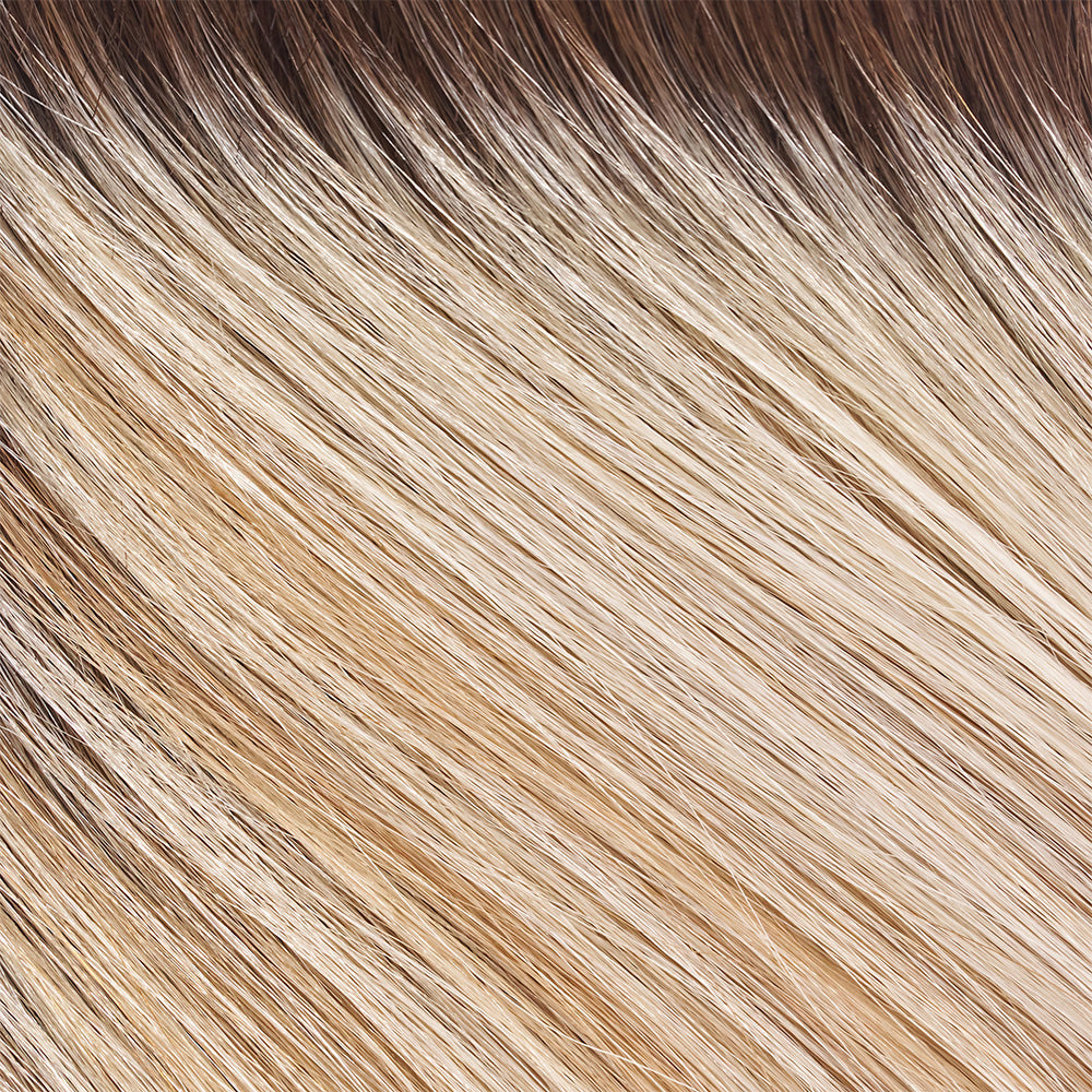 101/88/27S8 | Catalina Blonde | A cool, natural blonde with a shaded root and bold money piece—this dimensional, salon-inspired shade adds a bright, modern pop.