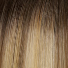 12FS8 | Shaded Praline | Med Natural Gold Blonde, Lt Gold Blonde, Pale Natural Blonde Blend, Shaded w/ Dk Brown