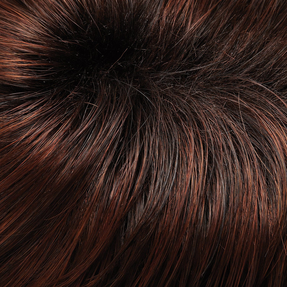 Close-up of brown hair, style 131T4S4